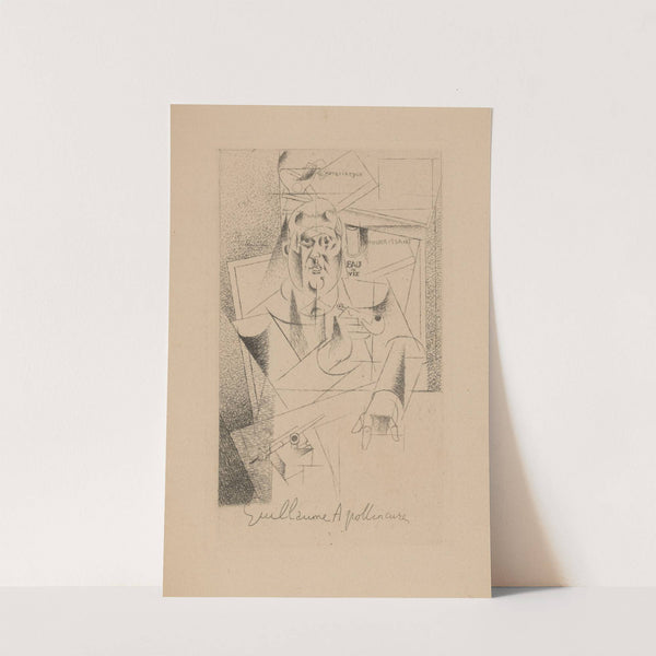 Portrait de Guillaume Apollinaire (1934) by Louis Marcoussis