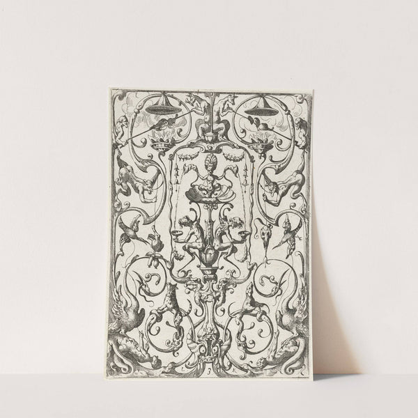 03 Decoration with grotesques (1607) by Lucas Kilian