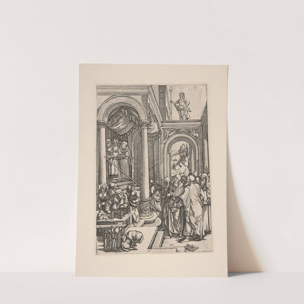 05 The Presentation of the Virgin in the Temple (1504–1505) by Albrecht Dürer