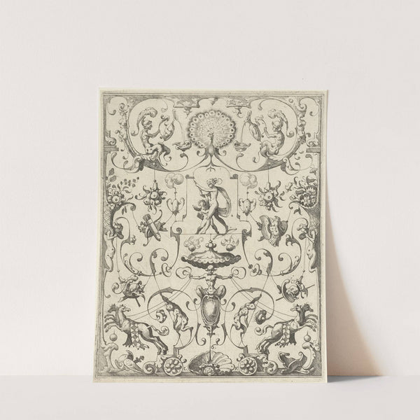 06 Decoration with grotesques (1607) by Lucas Kilian