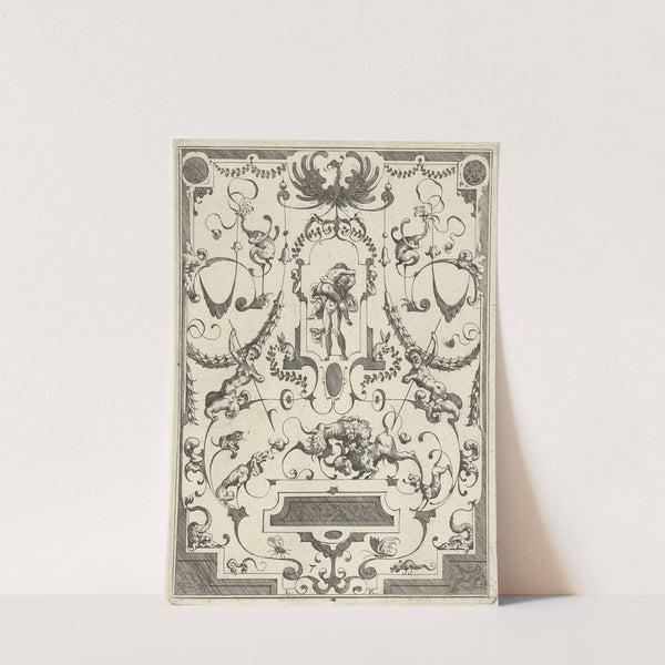 07 Decoration with grotesques (1607) by Lucas Kilian