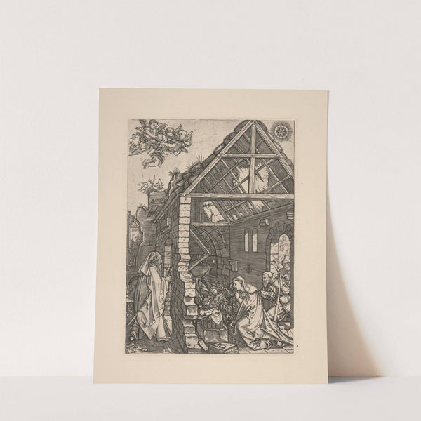 09 The Adoration of the Shepherds (The Nativity). (1504–1505) by Albrecht Dürer