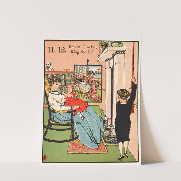 1, 2, buckle my shoe Pl 4 by Walter Crane