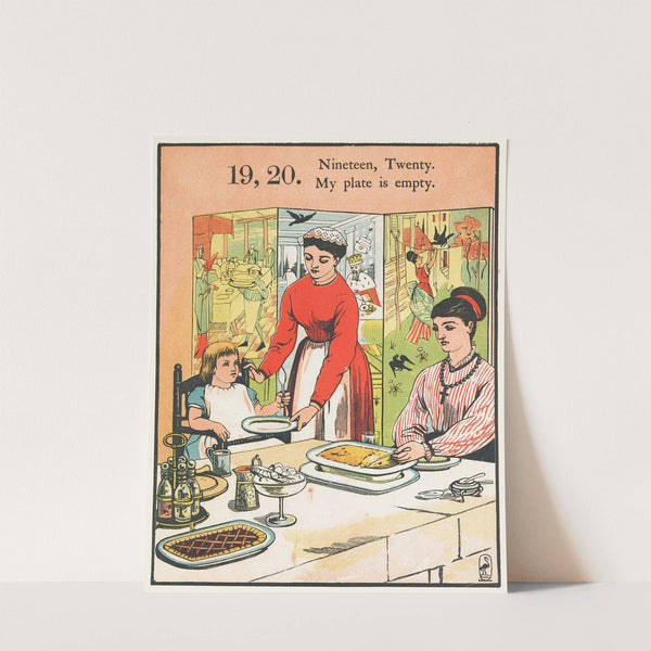 1, 2, buckle my shoe Pl 8 by Walter Crane