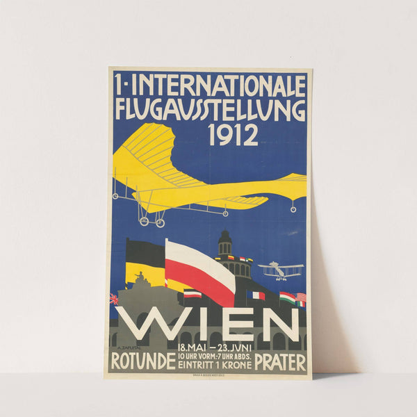 1. Internationale Flugausstellung Wien 1912 (1912) by Alois Zapletal