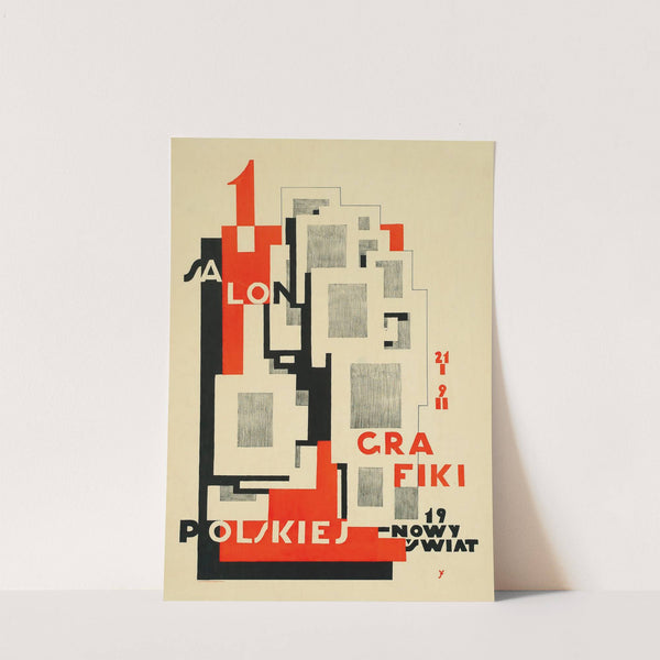 1 Salon Grafiki Polskiej. 21 I - 9 II. Nowy Świat 19 by Tadeusz Cieślewski