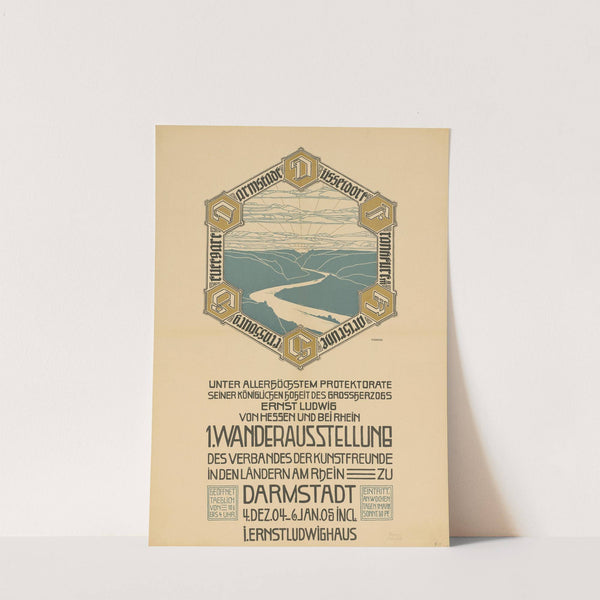 1. Wanderausstellung des Verbandes der Kunstfreunde in den Ländern am Rhein zu Darmstadt (1904) by Johann Vincenz Cissarz