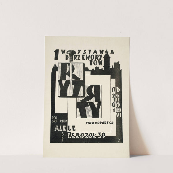 1 wystawa drzeworytów RYT od 24 III do 1 VI by Tadeusz Cieślewski