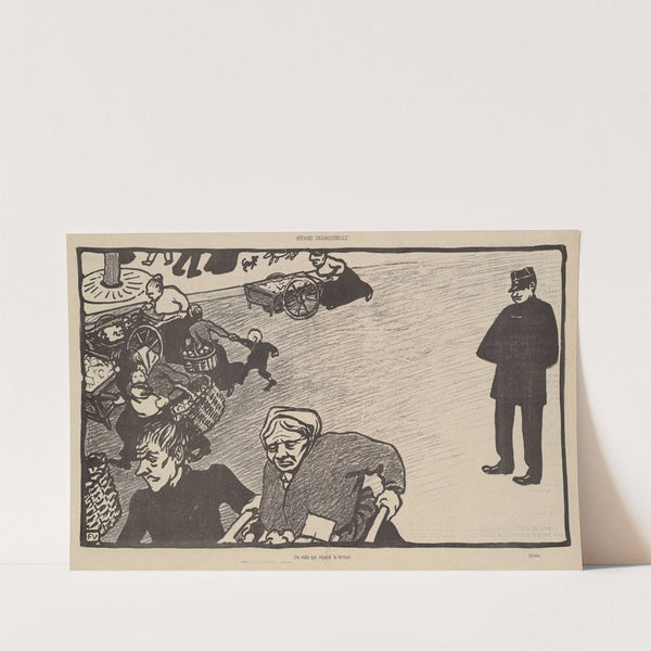 10 avril 1903 by Félix Vallotton