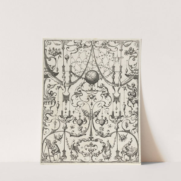 10 Decoration with grotesques (1607) by Lucas Kilian