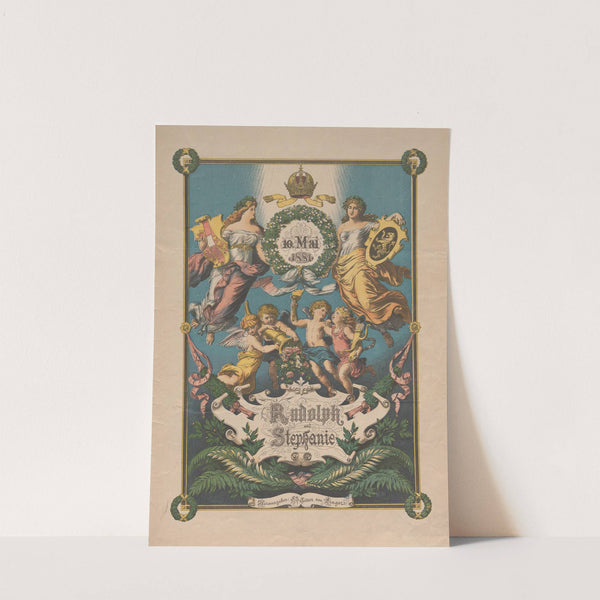 10. Mai 1881; Rudolph und Stephanie (1881) by Ladislaus Eugen Petrovits