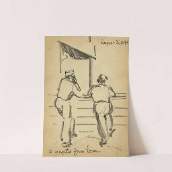 10 minutes from home by Victor Alfred Lundy