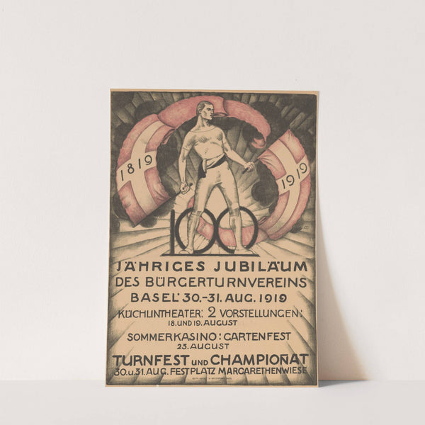 100 jähriges Jubiläum des Bürgerturnvereins Basel – Turnfest und Championat (1919) by Burkhard Mangold