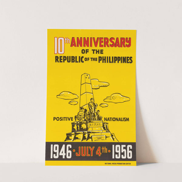 10th Anniversary of the Republic of the Philippines by U.S. Information Agency