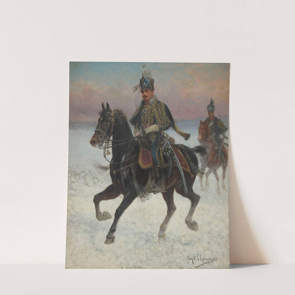10th Hussar Regiment by Jan Chełmiński