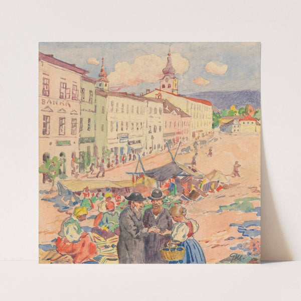 11. – At the Market (1932) by Gustáv Mallý