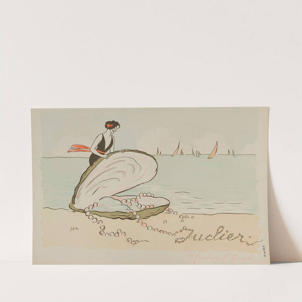 11 faubourg Saint-Honoré, Paris (1913) by Georges Goursat (Sem)