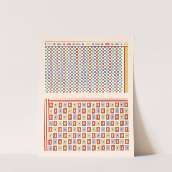 11. Plafond du Tombeau D’amenemant (n° 58), 12. Plafond du Tombeau D’amenheb (n° 90) (1911) by Gustave Jéquier