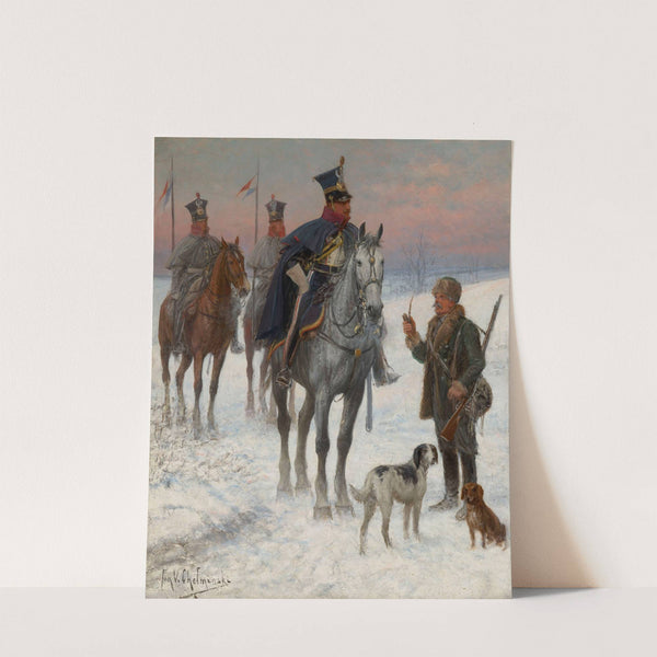 11th Uhlan Regiment by Jan Chełmiński
