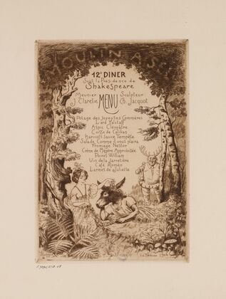 12e dîner du Moulin à Sel, le 10 février 1906, sous la présidence de Shakespeare (1906)