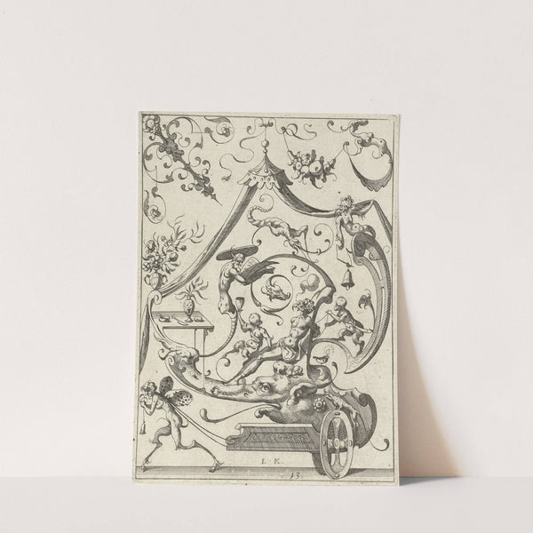 13 Decoration with grotesques (1607) by Lucas Kilian