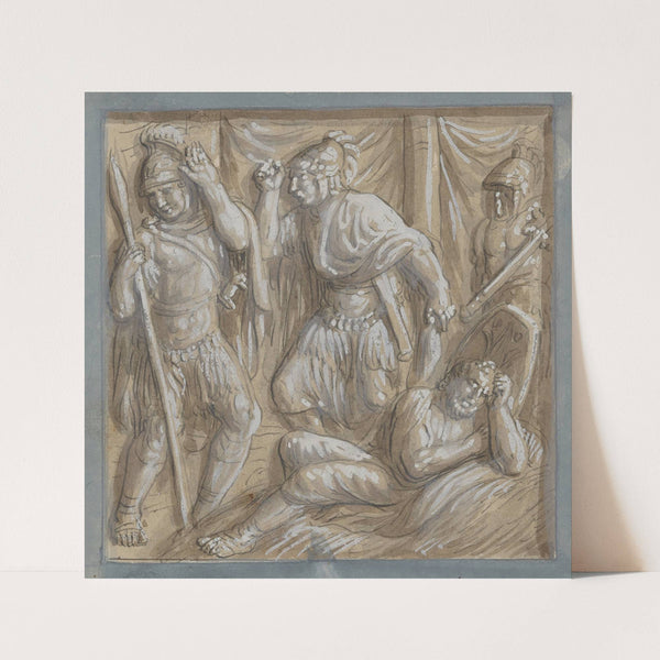 13 drawings after bas reliefs at Florence Pl.03 (19th Century) by Ogden Nicholas Rood