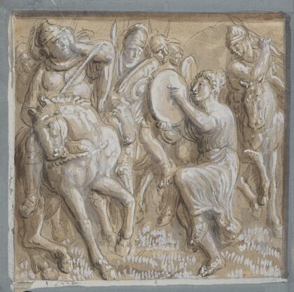 13 drawings after bas reliefs at Florence Pl.05 (19th Century)