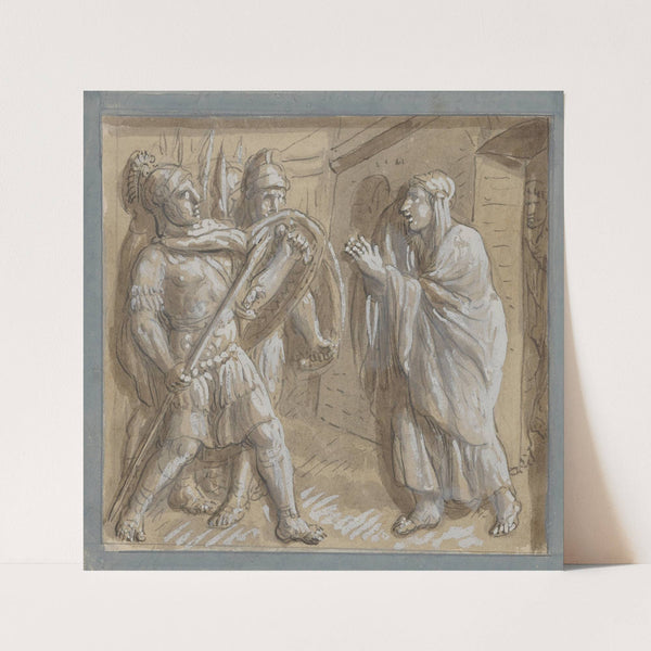 13 drawings after bas reliefs at Florence Pl.07 (19th Century) by Ogden Nicholas Rood