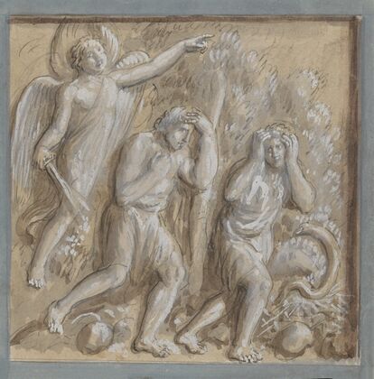 13 drawings after bas reliefs at Florence Pl.08 (19th Century)