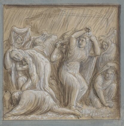 13 drawings after bas reliefs at Florence Pl.09 (19th Century)
