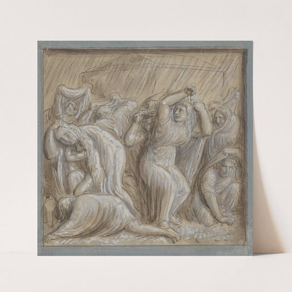 13 drawings after bas reliefs at Florence Pl.09 (19th Century) by Ogden Nicholas Rood
