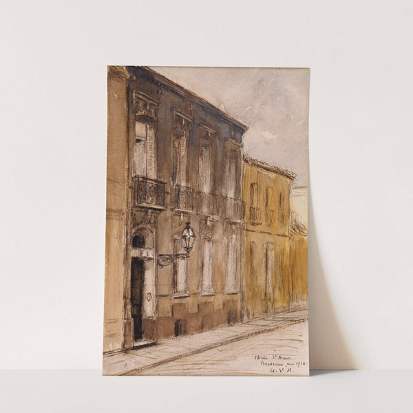 13 rue Saint-Maur, Bordeaux by Georges Hugo