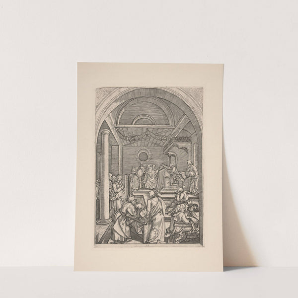 15 Amazing the Pharisees (1504–1505) by Albrecht Dürer