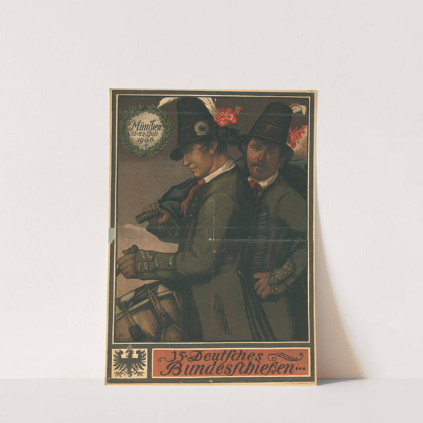 15. Deutsches Bundesschießen München 1906 (1906) by Josef Andreas Sailer