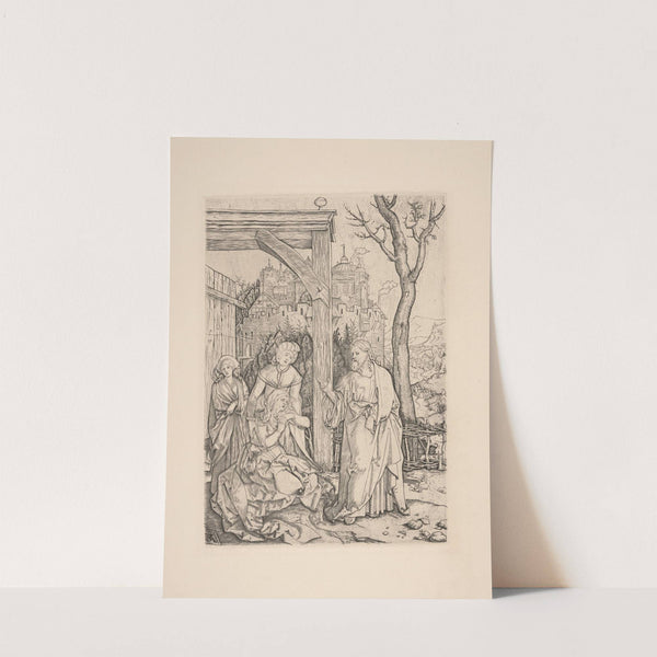 16 Christ Taking Leave of His Mother (1504–1505) by Albrecht Dürer