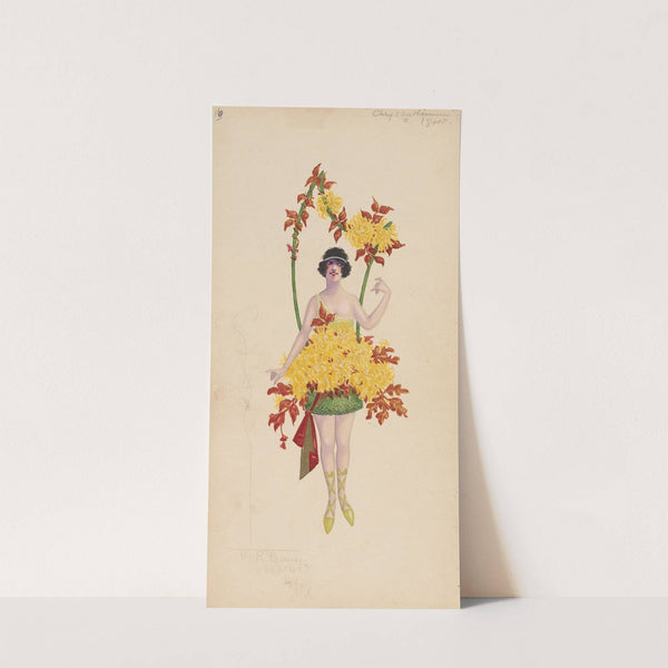 16-Chrysanthemum (Gold) by Will R. Barnes