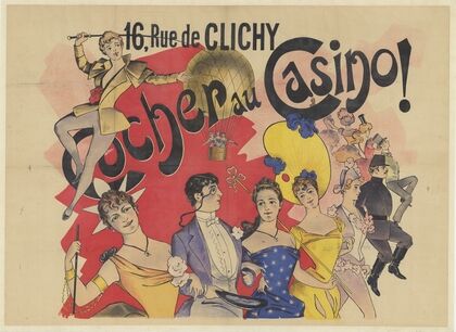 16, rue de Clichy. Cocher au Casino (1891)