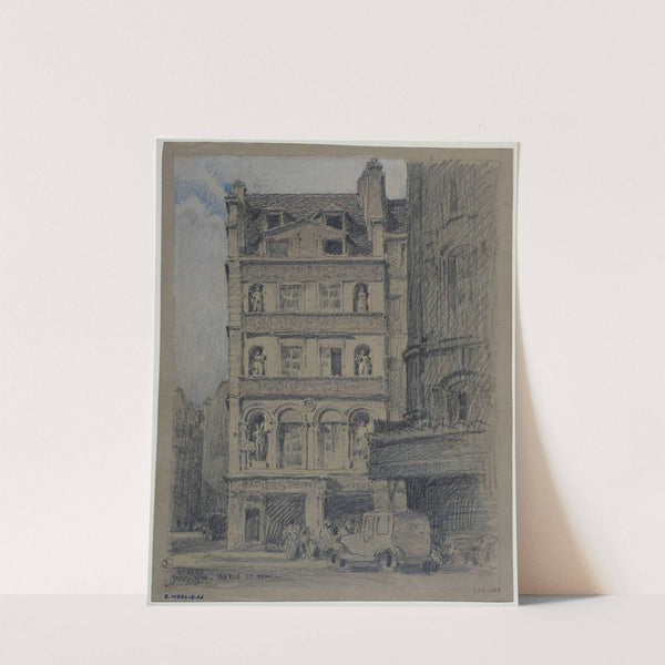 163 rue Saint-Denis by Ferdinand Boberg