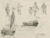 17de eeuwse figuurtjes en bootjes