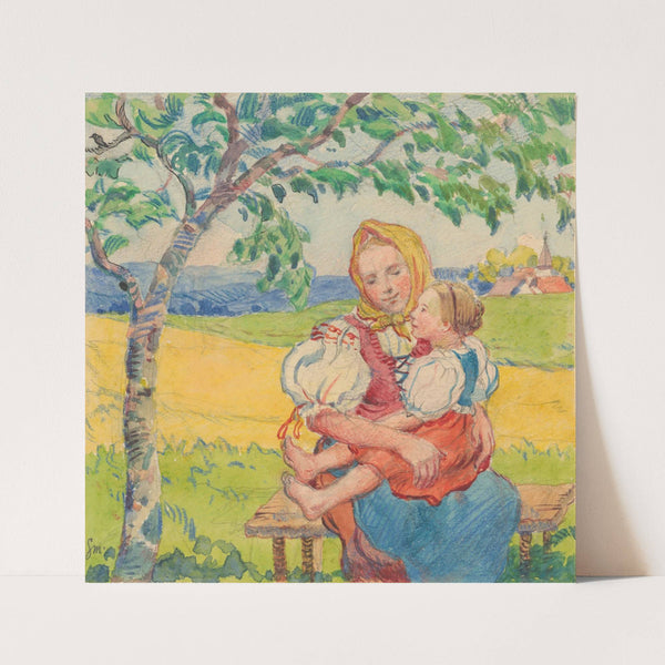 9. – Payment for Painting White-Limed Cottage (1932) by Gustáv Mallý