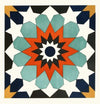 18 plates of ornamental tiles from the Afghan Boundary Commission Pl 04