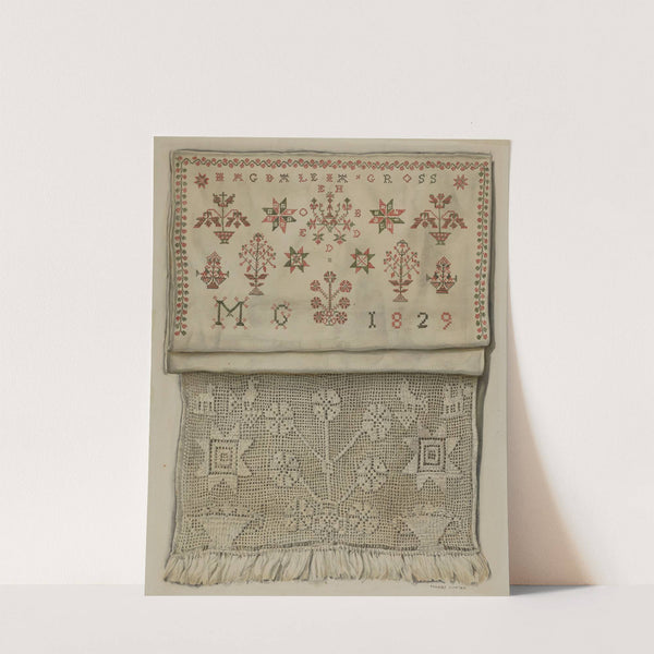1829 Show Towel by Frances Lichten