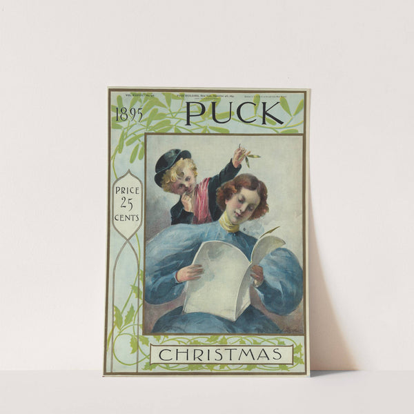 1895 Puck Christmas by Charles Jay Taylor