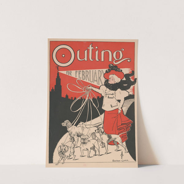 Outing for February by George Frederick Scotson-Clark