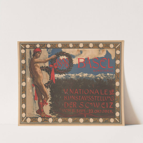1898 Basel – V. Nationale Kunstausstellung der Schweiz by Hans Sandreuter