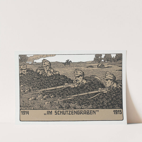 1914 Im Schützengraben 1915 (1914–1915) by Rudolf Hanke