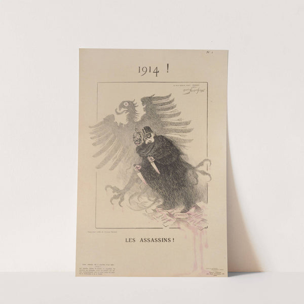 1914! Les Assassins! by Maurice Louis Henri Neumont
