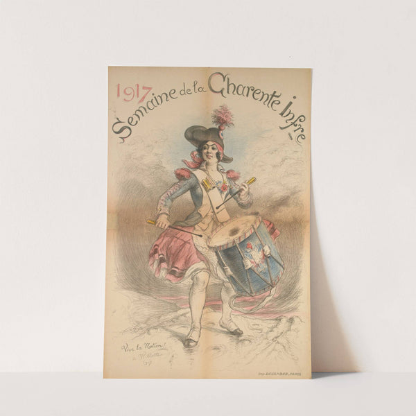 1917 Semaine de la Charente Infre (1917) by Adolphe Léon Willette