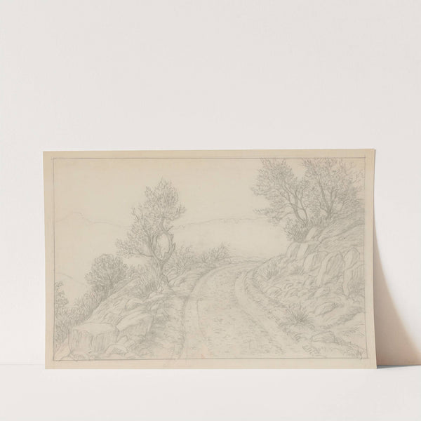 1er et 2ème essais d’aveugle (Buis-les-Baronnies) (1945) by Henri Rivière