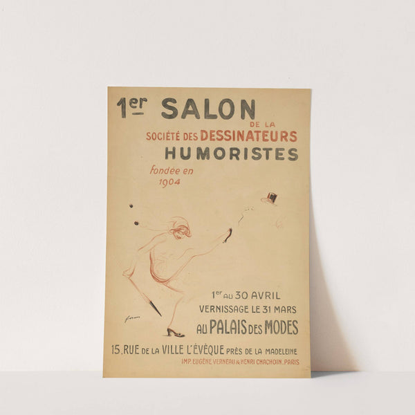 1er Salon de la Société des Dessinateurs humoristes (1911) by Jean-Louis Forain